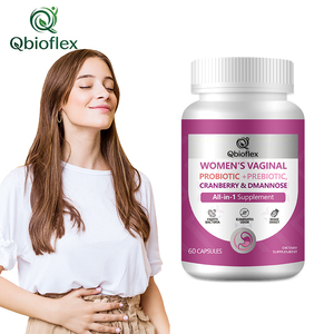 Womens Vitamins Probiotic Capsule Mixed Prebiotic Fiber Blend