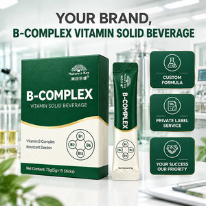 Wholesale OEM Vitamin B Complex Powder Solid Drink Anti Fatigue