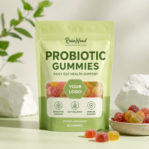 Mixed Probiotic Gummies Private Label Gut Health Supplement
