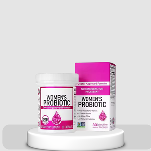Women's Probiotic Capsules 50 Billion CFUs All Nature Prebiotics